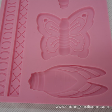 Silicone Bakeware Tool Cake Decoration Mould Insect Design